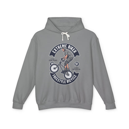 Extreme Biker Freestyle Bicycle Lightweight Hooded Sweatshirt