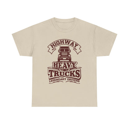 Highway Heavy Trucks T-Shirt
