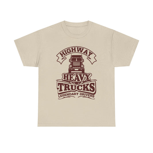 Highway Heavy Trucks T-Shirt