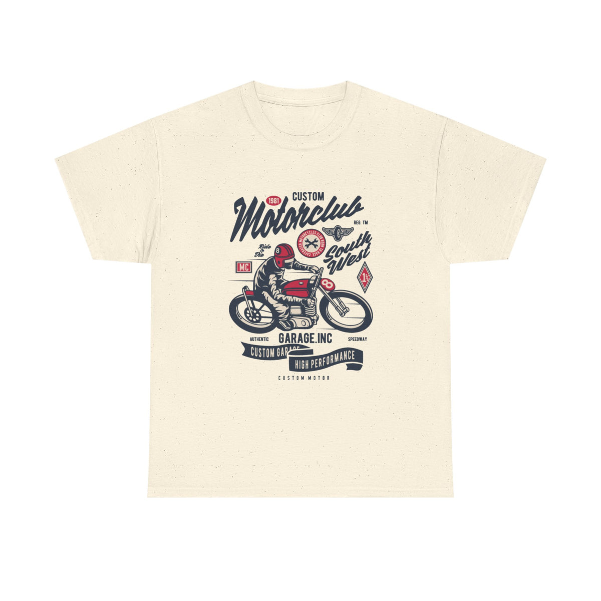 Motorclub Vintage Motorcycle T-Shirt