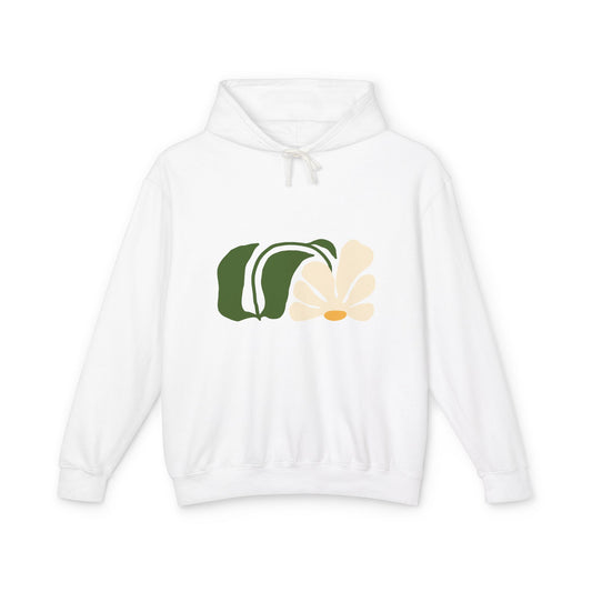 Botanical Butterfly Lightweight Women's Hooded Sweatshirt
