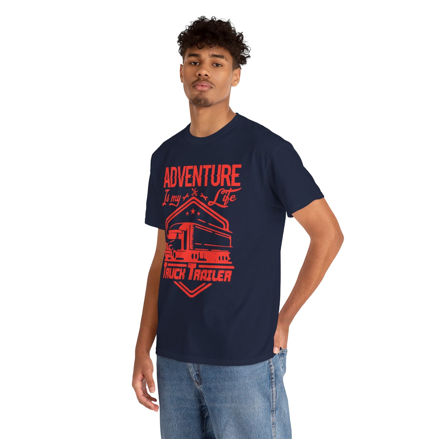 Adventure Is My Life Truck Trailer T-Shirt