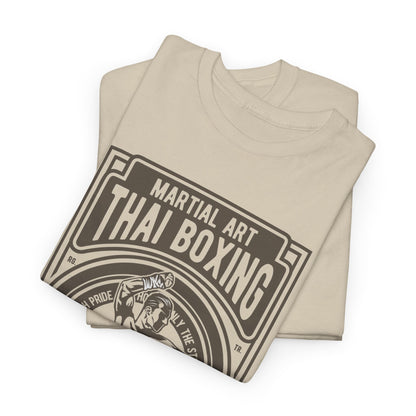 Muay Thai Boxing Vintage Emblem T-Shirt