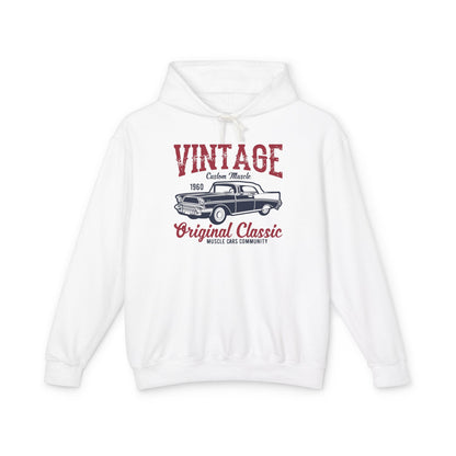 Vintage Original Classic Lightweight Hooded Sweatshirt