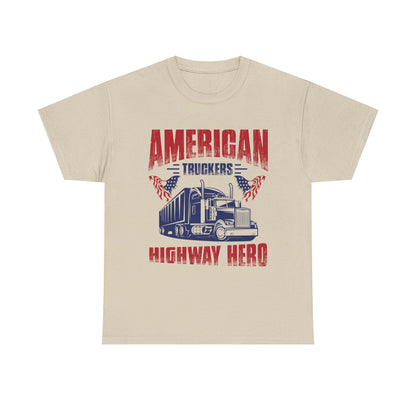 American Truckers Highway Hero Tee