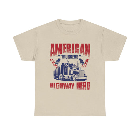 American Truckers Highway Hero Tee