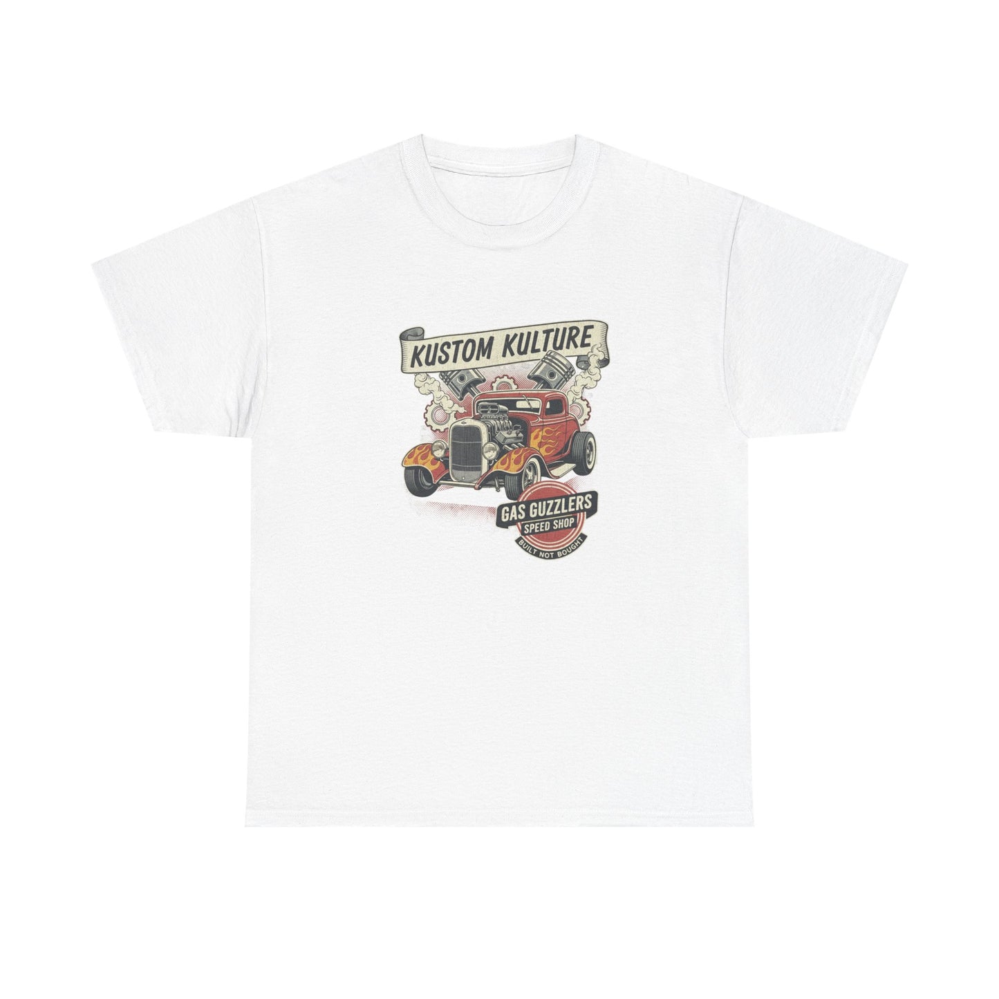 Kustom Kulture Gas Guzzlers Men's T-Shirt