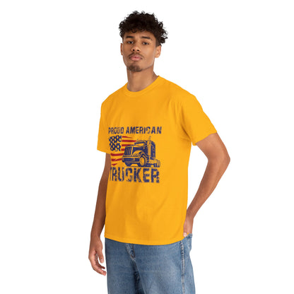 Proud American Trucker T-Shirt