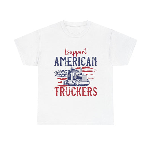 I Support American Truckers Tee