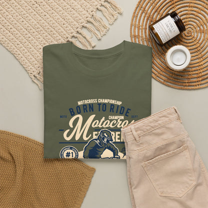Born to Ride Motocross Graphic T-Shirt