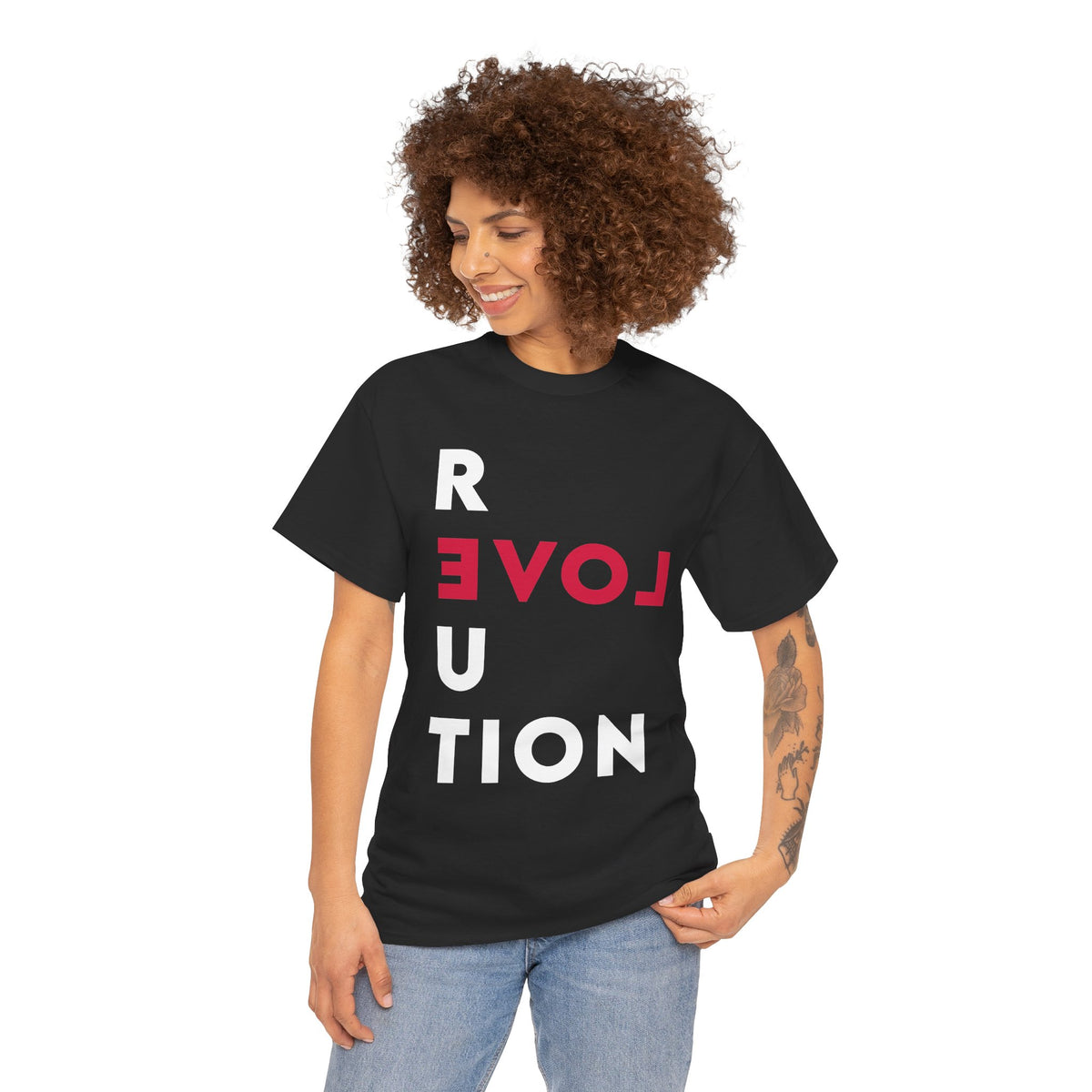 Revolution with LOVE Graphic T-Shirt
