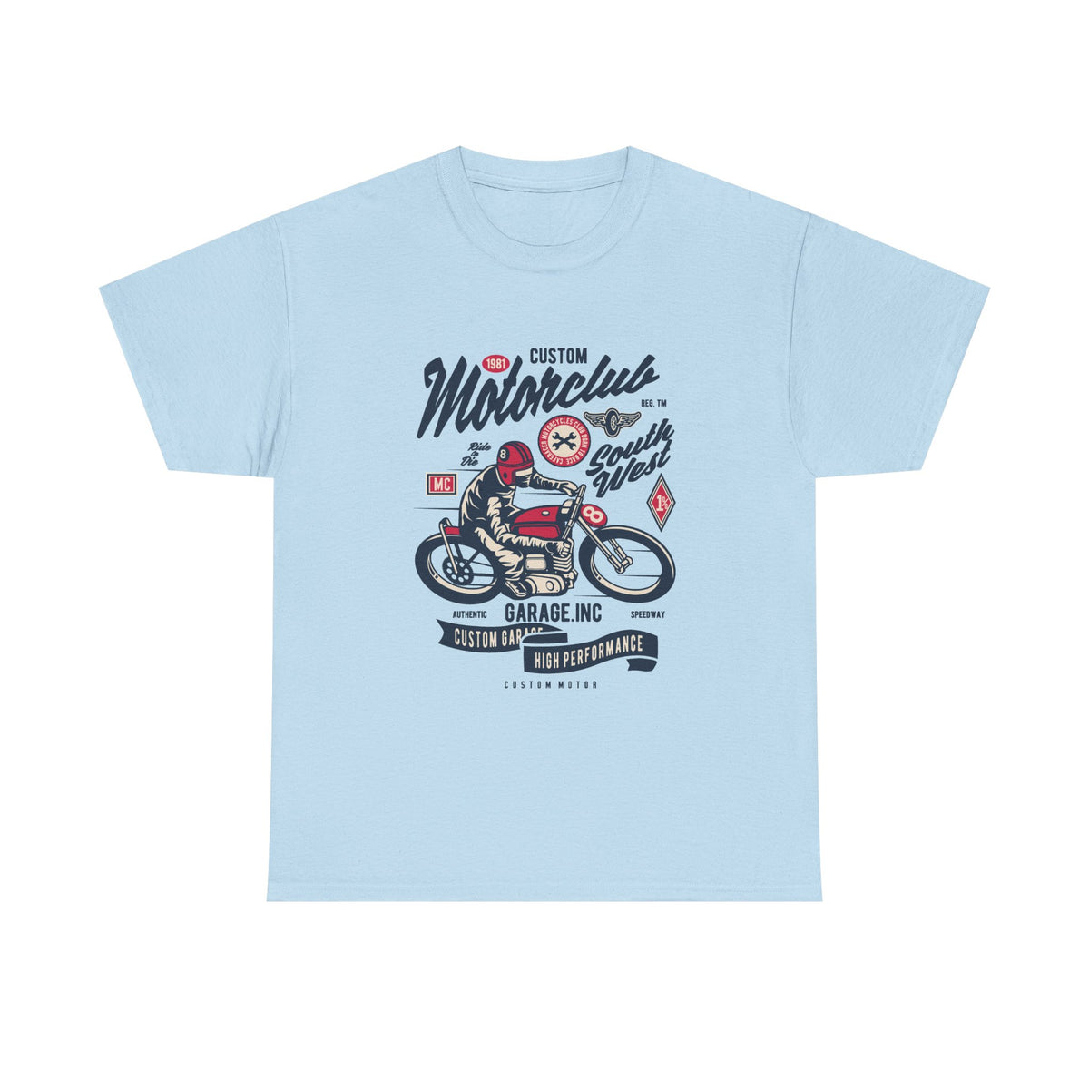 Motorclub Vintage Motorcycle T-Shirt