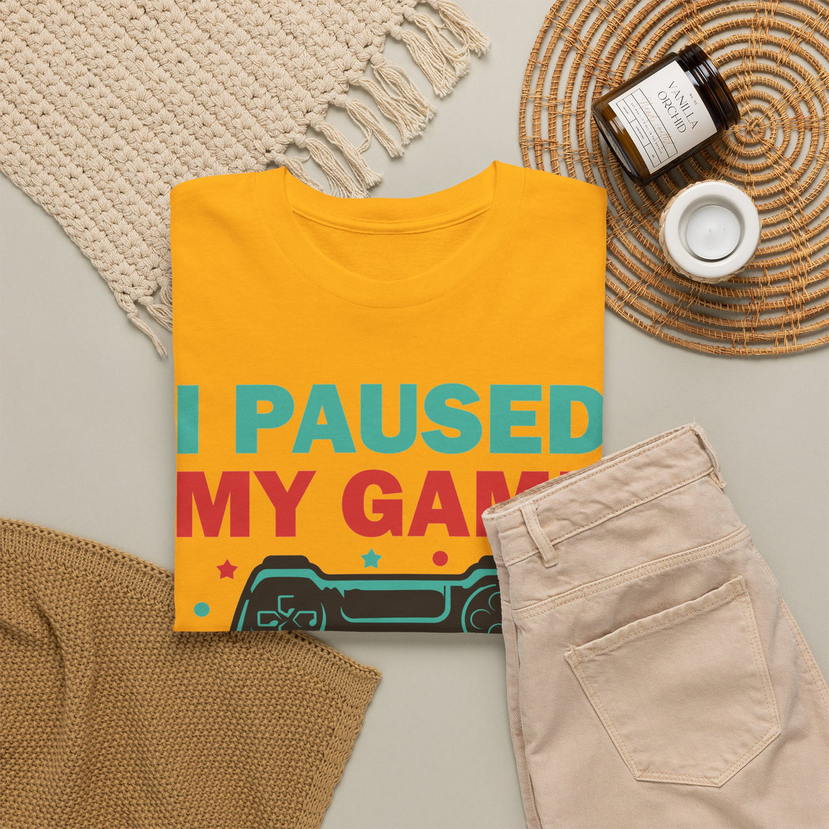 "I Paused My Game To Be Here" T-Shirt