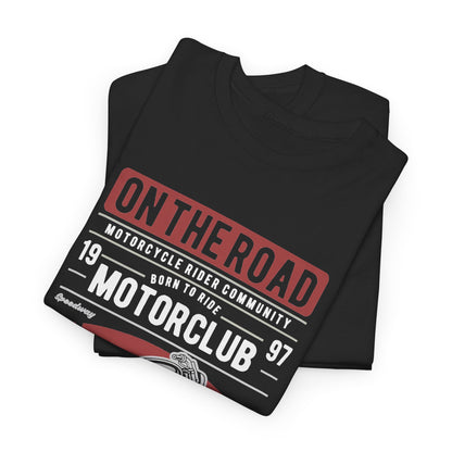 On the Road Motorcycle Graphic T-Shirt