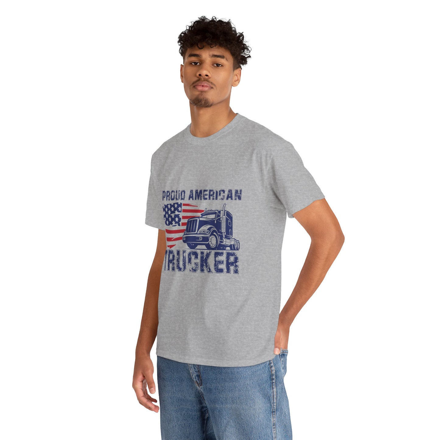 Proud American Trucker T-Shirt