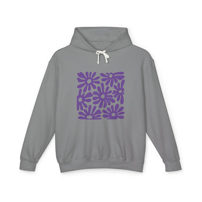 Daisy Block Lightweight Women's Hooded Sweatshirt
