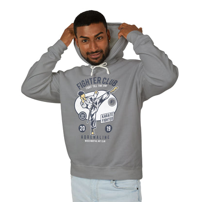Fighter Club Karate Lightweight Hooded Sweatshirt