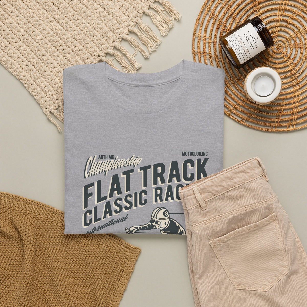 Flat Track Classic Racing T-Shirt