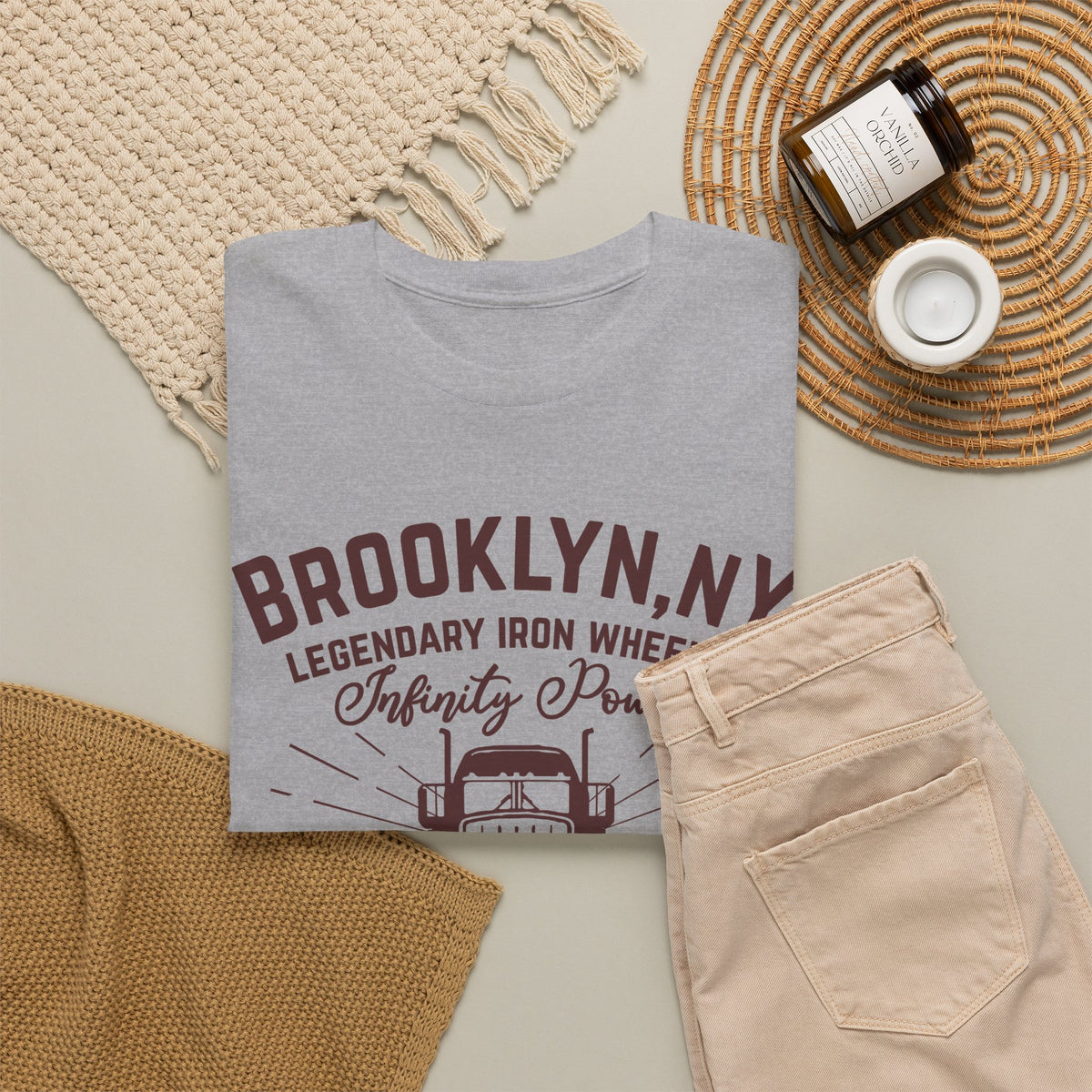 Brooklyn NY Hot Rod Truck Drivers T-Shirt