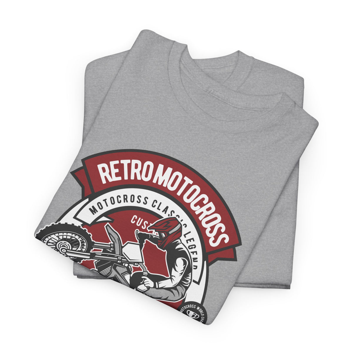 Retro Motocross Champion Motorcycle Racing T-Shirt