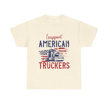 I Support American Truckers Tee