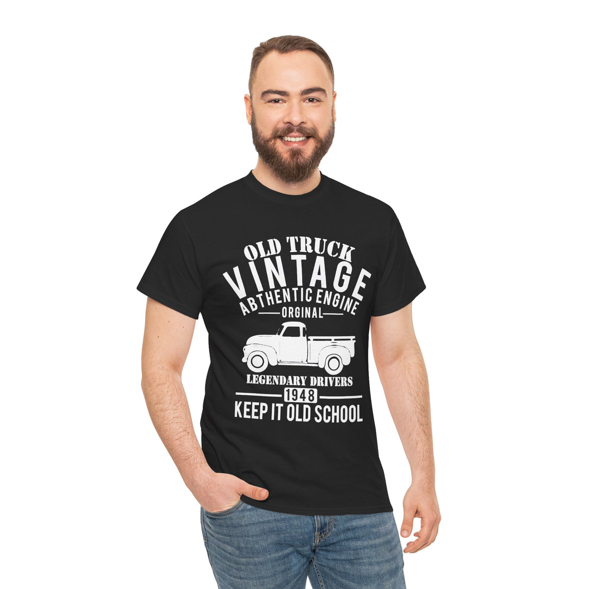 Camiseta Vintage Camión Antiguo