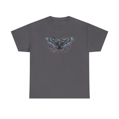Chrome Eagle Wings Graphic Men's Tee