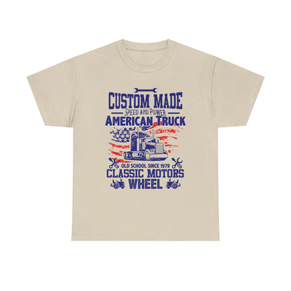 Custom Made American Truck Graphic Tee