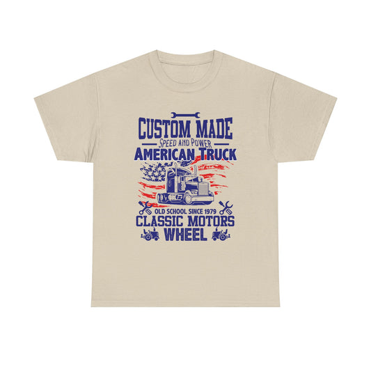 Custom Made American Truck Graphic Tee