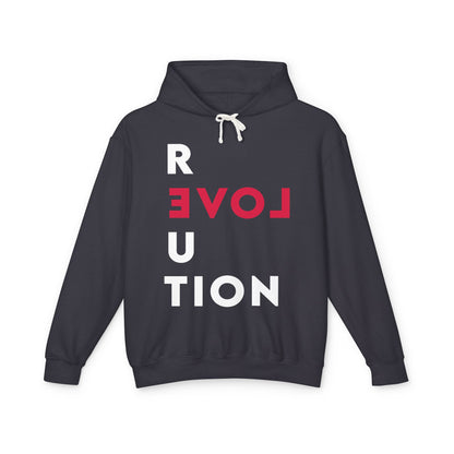 Revolution with LOVE Graphic Lightweight Hooded Sweatshirt