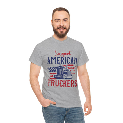 I Support American Truckers T-Shirt