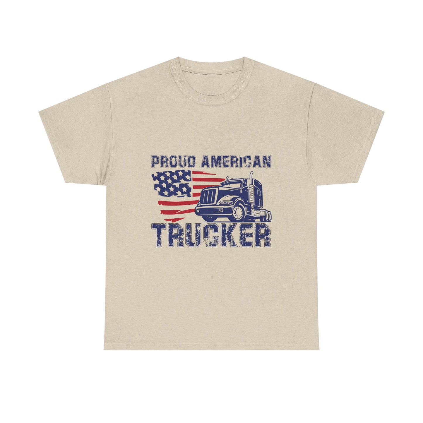 Proud American Trucker T-Shirt