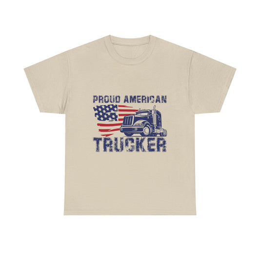 Proud American Trucker T-Shirt