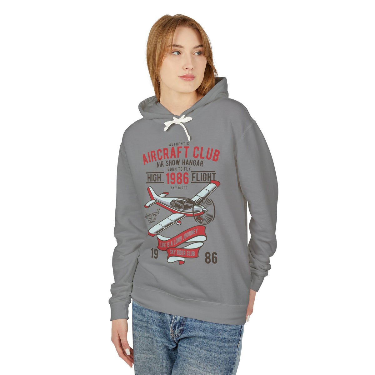 Aircraft Club 1986 Hooded Sweatshirt