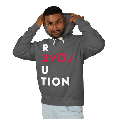 Revolution with LOVE Graphic Lightweight Hooded Sweatshirt