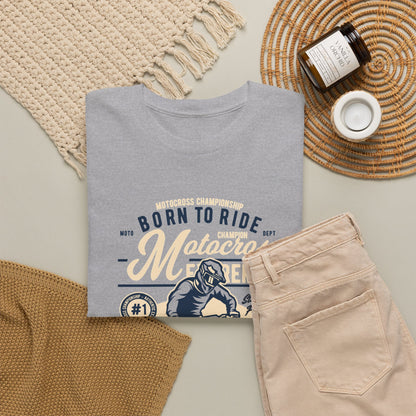 Born to Ride Motocross Graphic T-Shirt