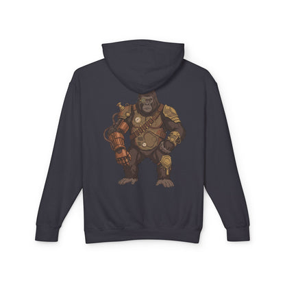 Steampunk Gorilla Lightweight Hooded Sweatshirt