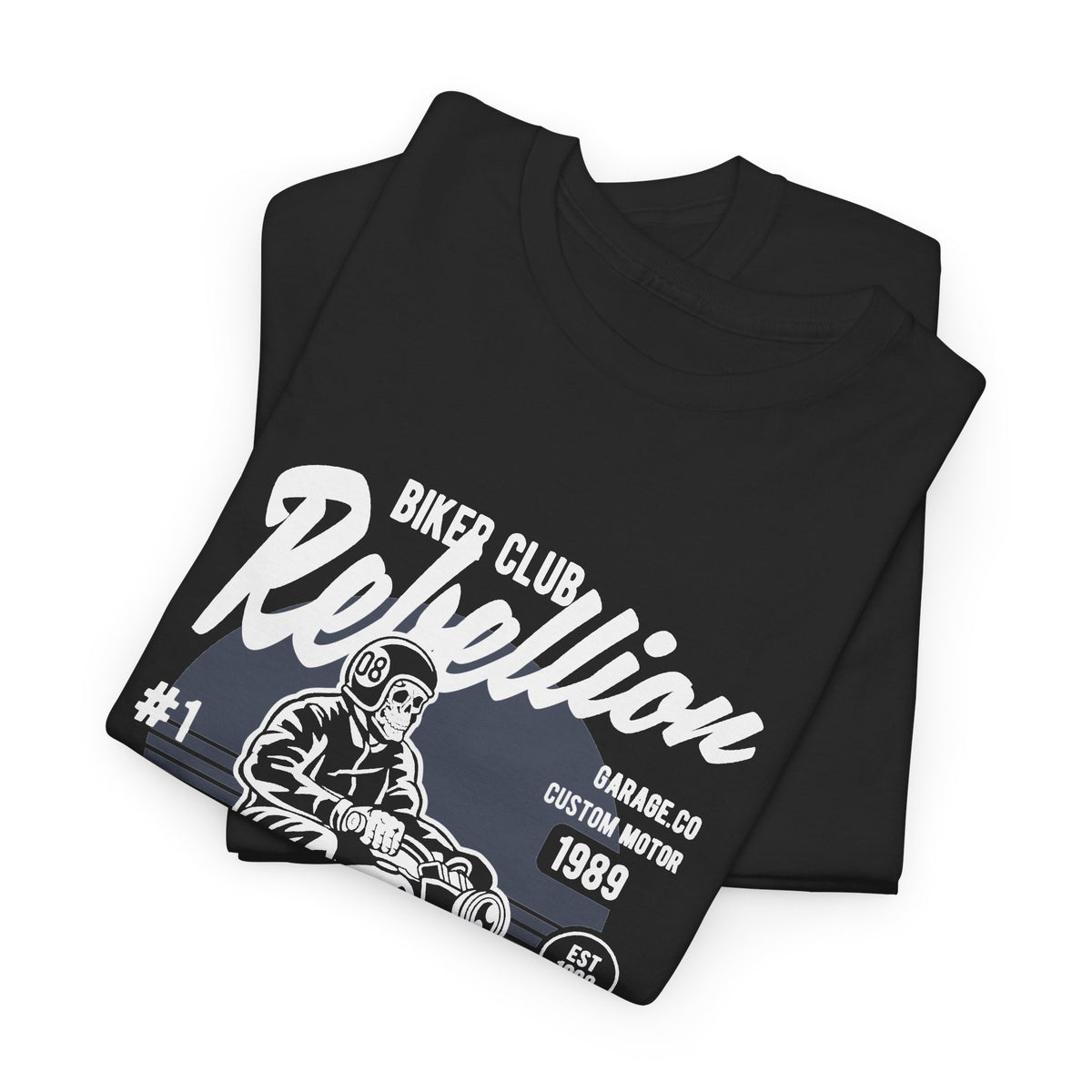 Rebellion Motorcycle Graphic T-Shirt