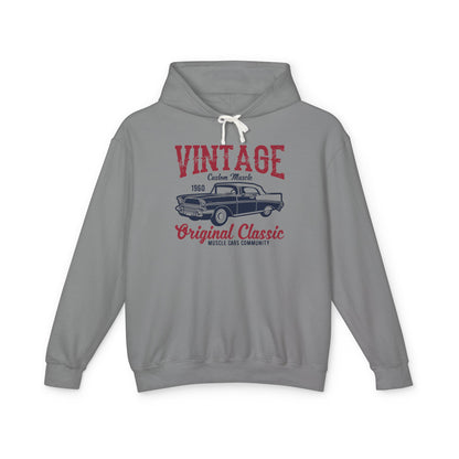 Vintage Original Classic Lightweight Hooded Sweatshirt