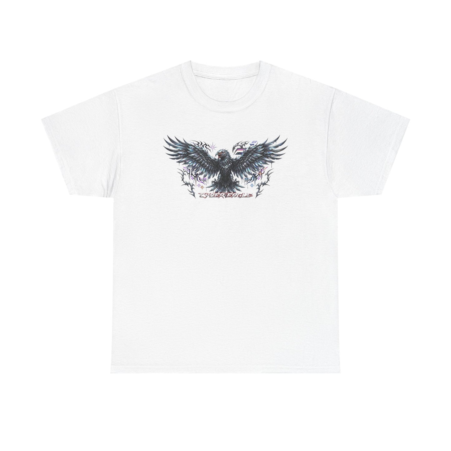 Chrome Eagle Wings Graphic Men's Tee
