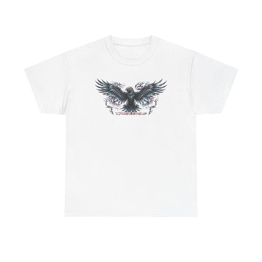Chrome Eagle Wings Graphic Men's Tee