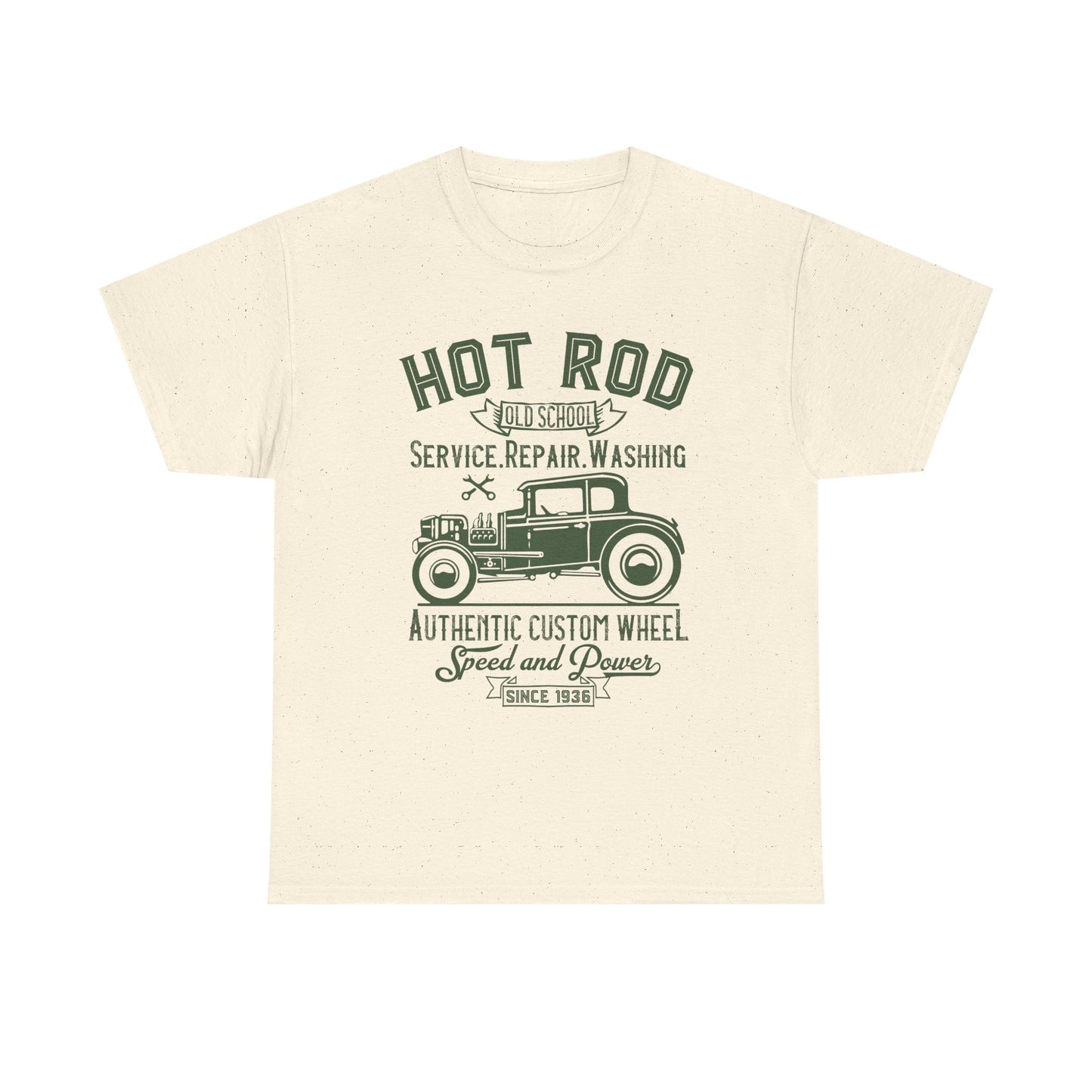 Hot Rod Old School Authentic Custom Wheel Men's T-Shirt