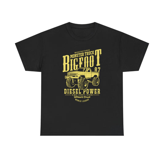 Bigfoot Monster Truck Diesel Power Men's T-Shirt