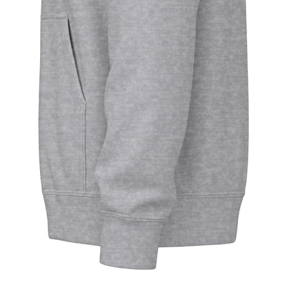 Hallasan Embroidered Chest Logo Zipper Hooded Sweatshirt