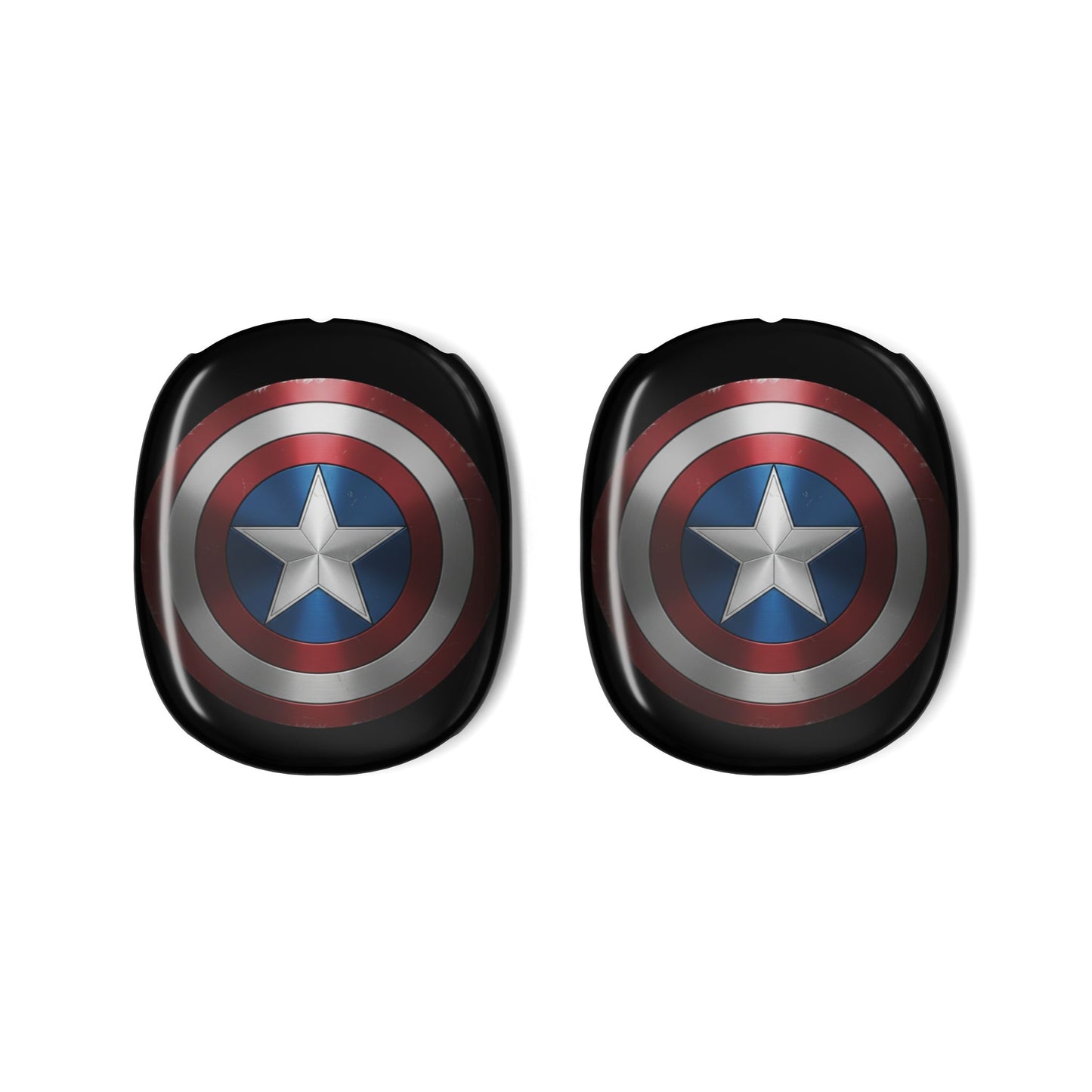 Captain Shield AirPods Max Shell Case Cover Gen 1 and Gen 2, Black