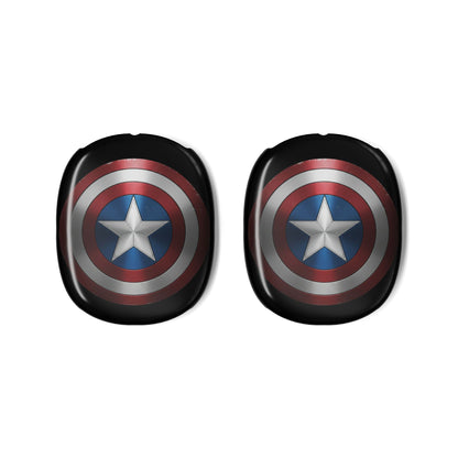 Captain Shield AirPods Max Shell Case Cover Gen 1 and Gen 2, Black