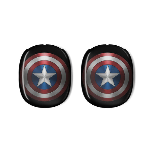 Captain Shield AirPods Max Shell Case Cover Gen 1 and Gen 2, Black
