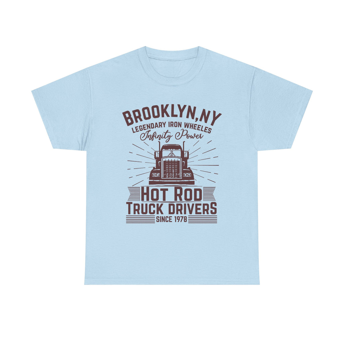Brooklyn NY Hot Rod Truck Drivers T-Shirt