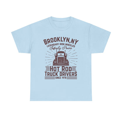 Brooklyn NY Hot Rod Truck Drivers T-Shirt