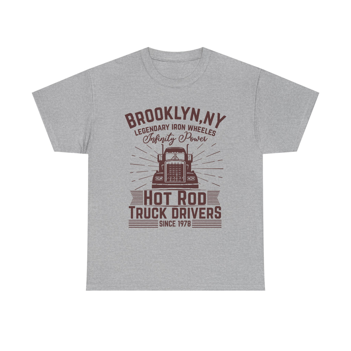 Brooklyn NY Hot Rod Truck Drivers T-Shirt